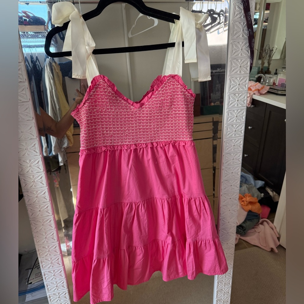 NWOT pink Altar’d state dress
